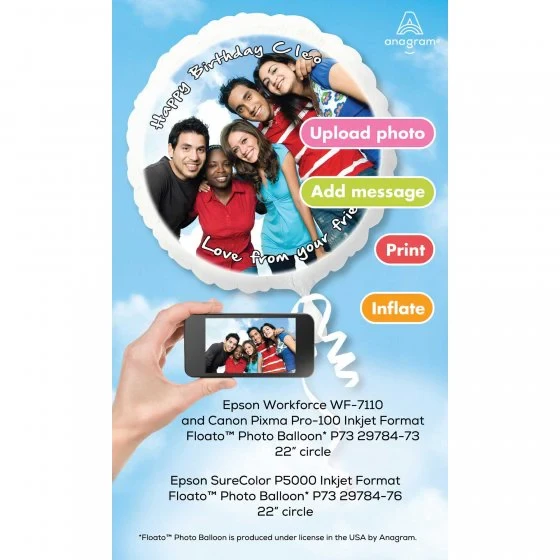 Globo flotante de 55 cm para impresora Canon Pro 100 P73