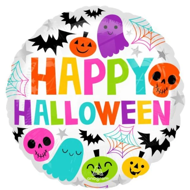Figura de Halloween colorida y espeluznante de 45 cm estándar HX
