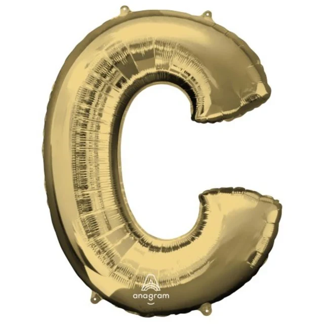 SuperShape Letra C Oro Blanco