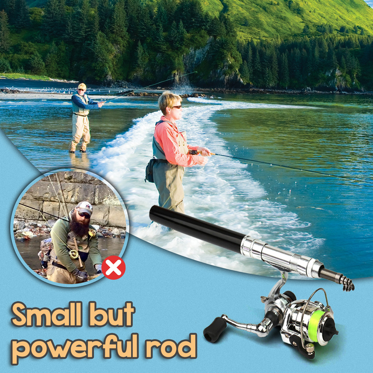 Fishing Made Easy Pocket Size Fishing Rod