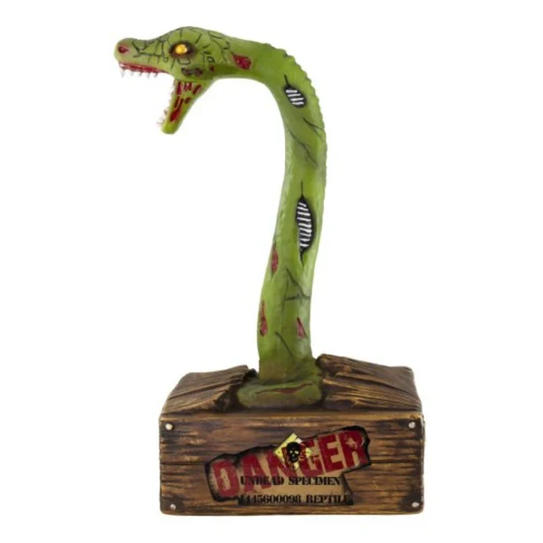 Serpiente zombi animatrónica