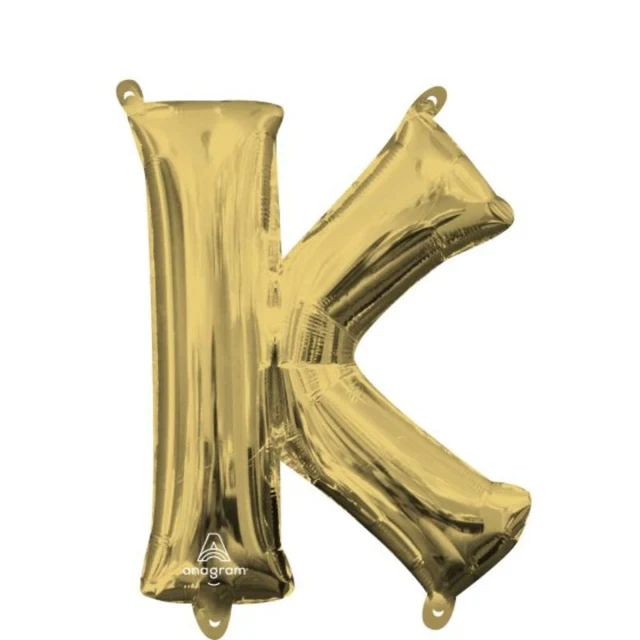 CI: Letra K Oro Blanco