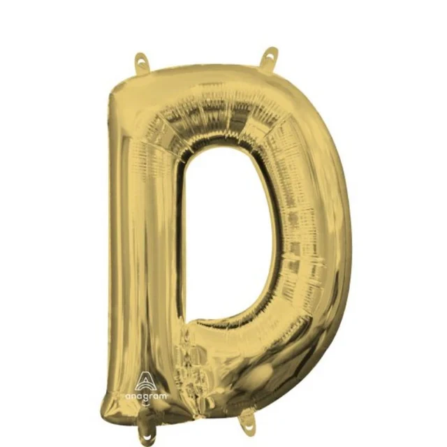CI: Letra D Oro Blanco