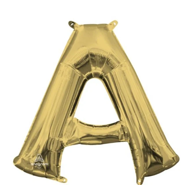 CI: Letra A Oro Blanco