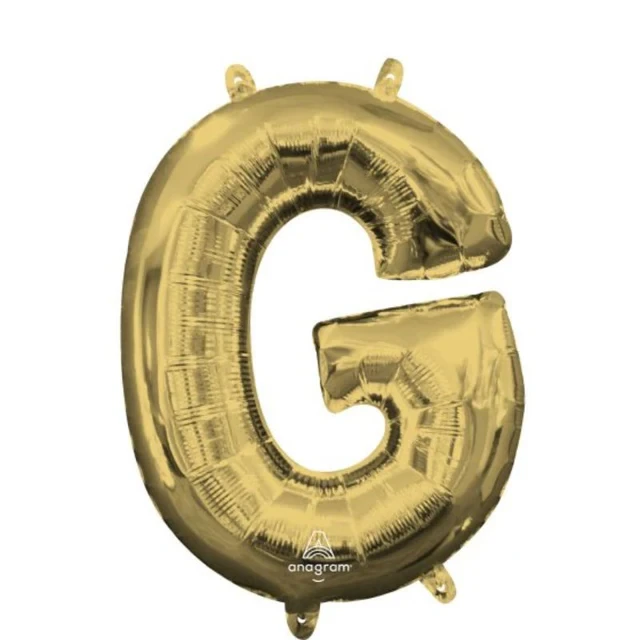 CI: Letra G Oro Blanco