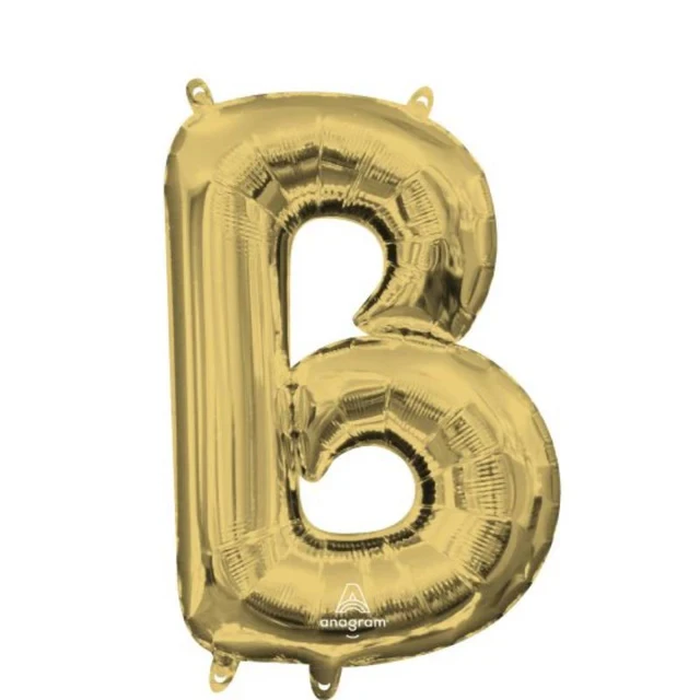 CI: Letra B Oro Blanco