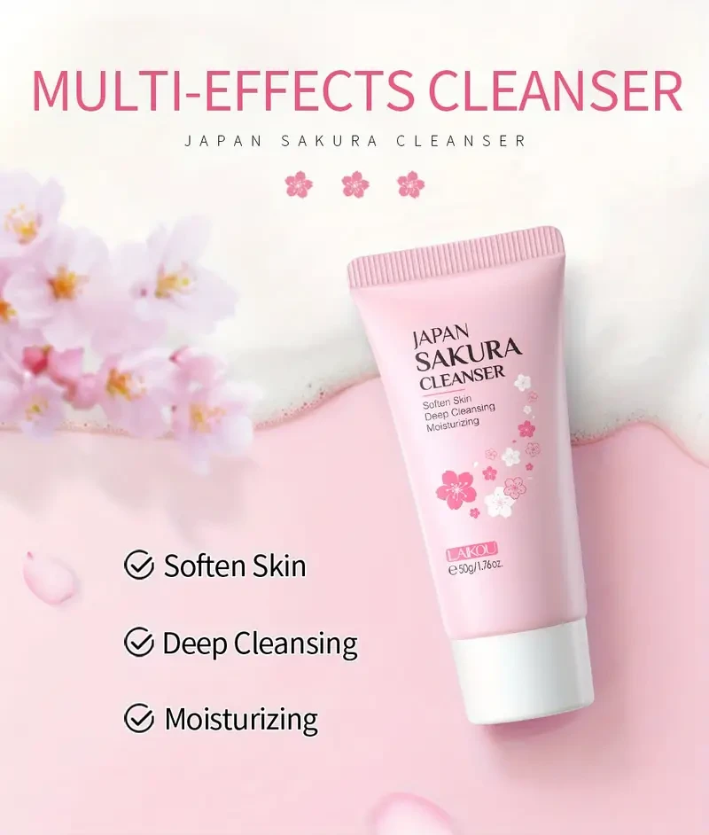 1 limpiador facial Sakura