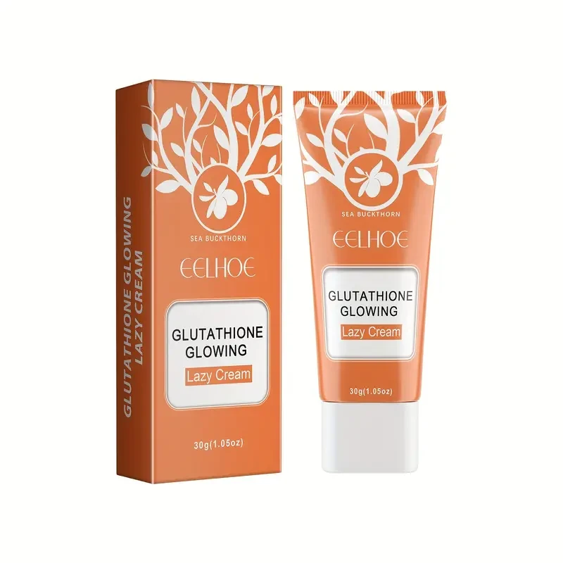 Mascarilla facial en crema para piel perezosa blanca no falsa