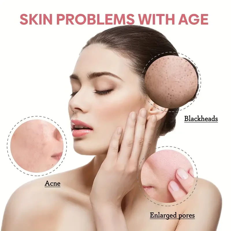 Mousse limpiadora facial 5 en 1 de 60 ml con ácido hialurónico