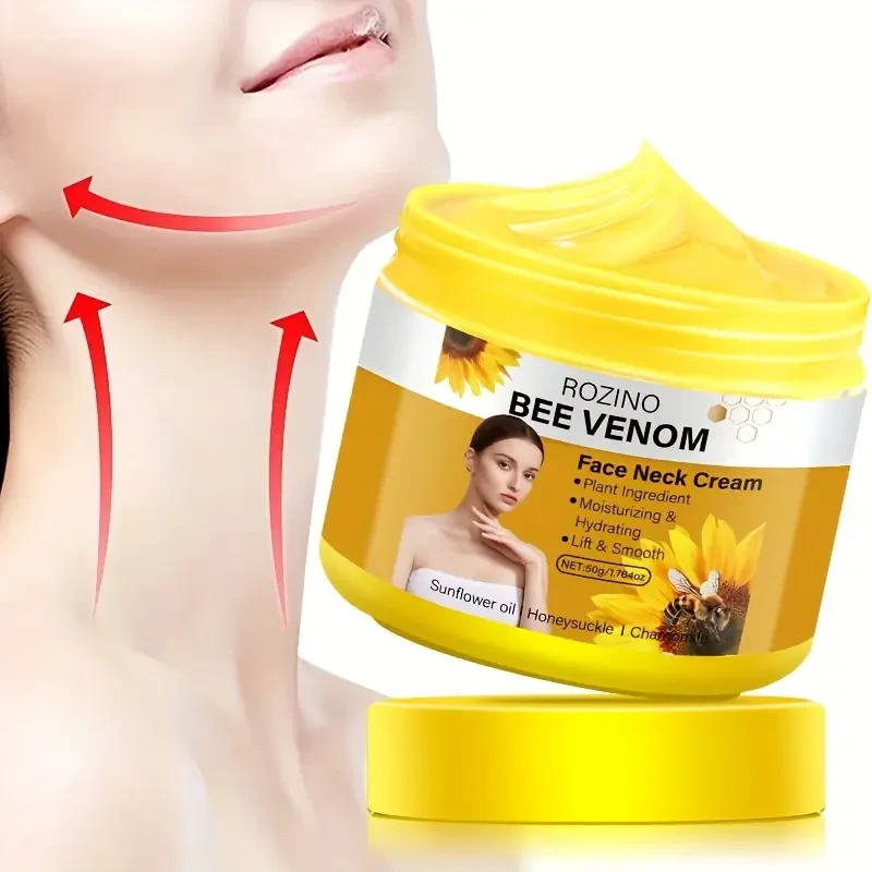 Crema para rostro y cuello con veneno de abeja y miel ROZINO