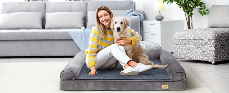 Sofá cama extra grande para perros