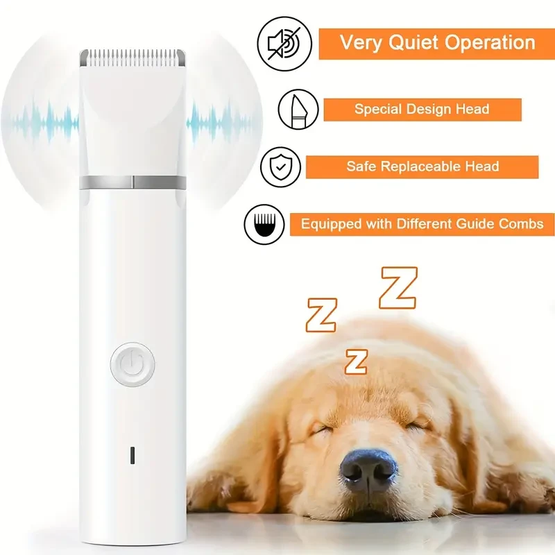 Kit de aseo silencioso para mascotas (1 pieza) - Recargable