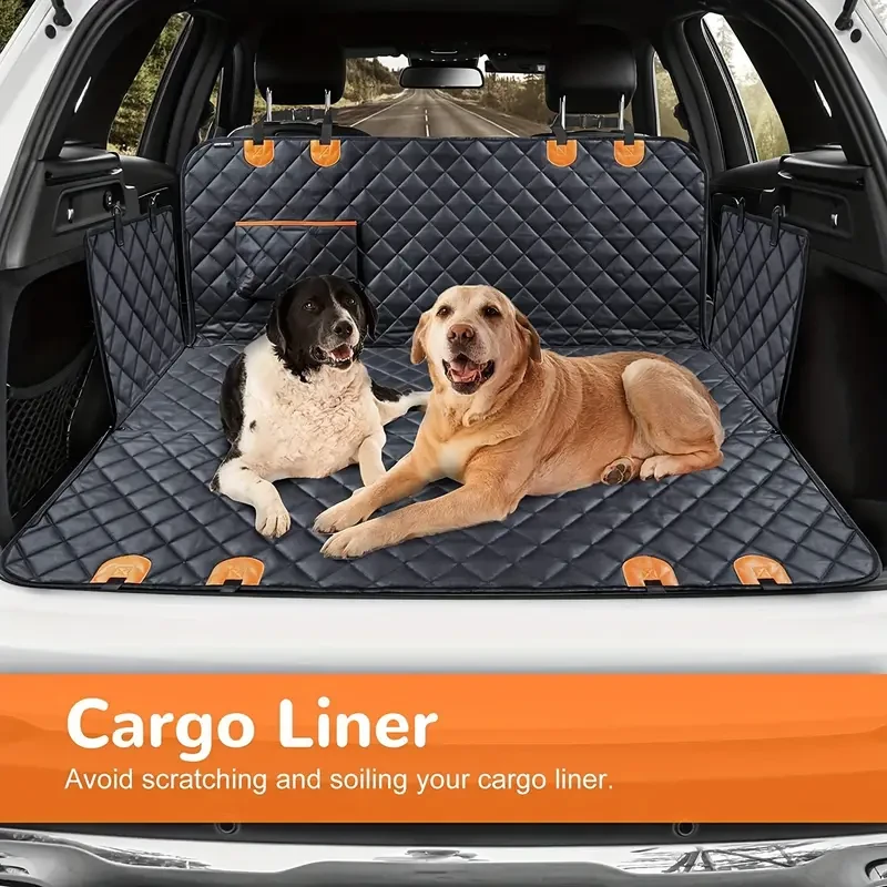 Funda de asiento para perro, funda de asiento de coche para mascotas.