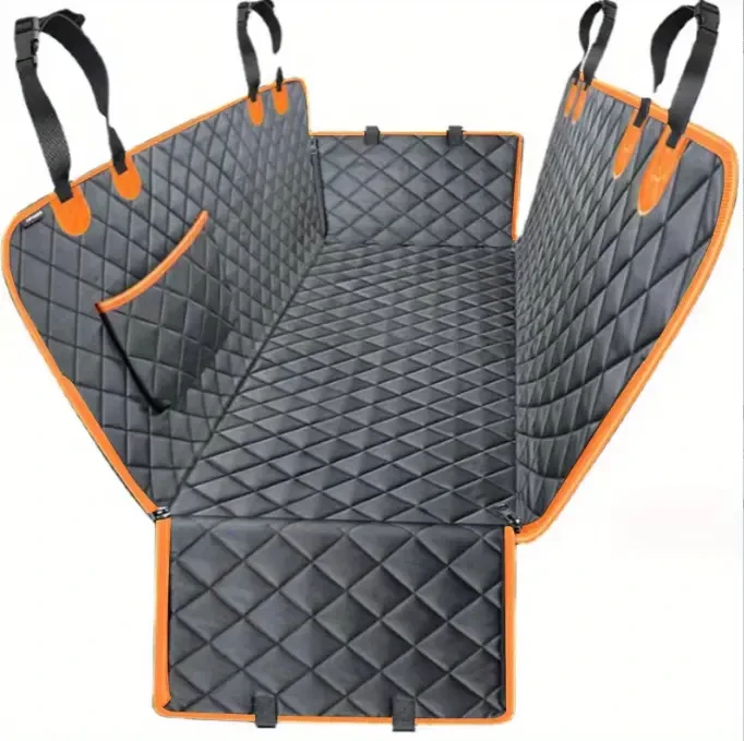 Funda de asiento para perro, funda de asiento de coche para mascotas.