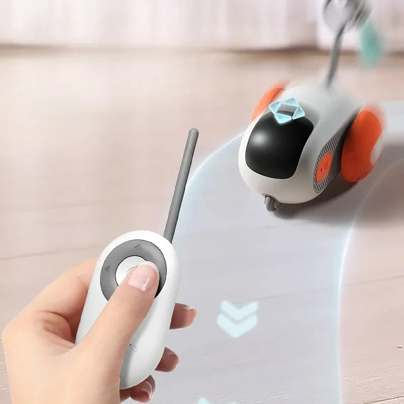 Juguete interactivo para gatos con control remoto