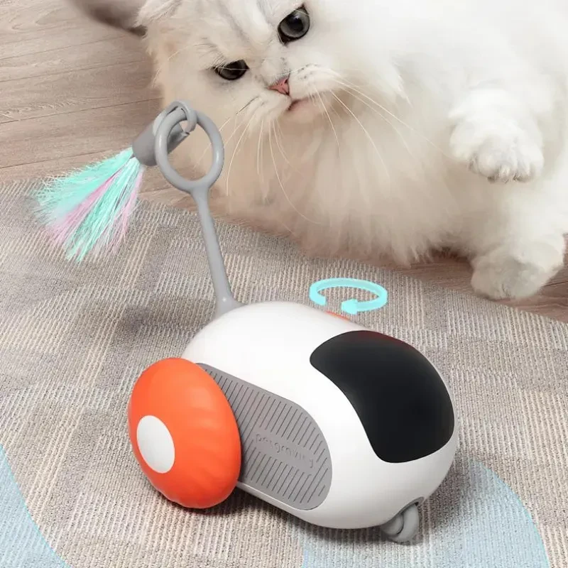 Juguete interactivo para gatos con control remoto