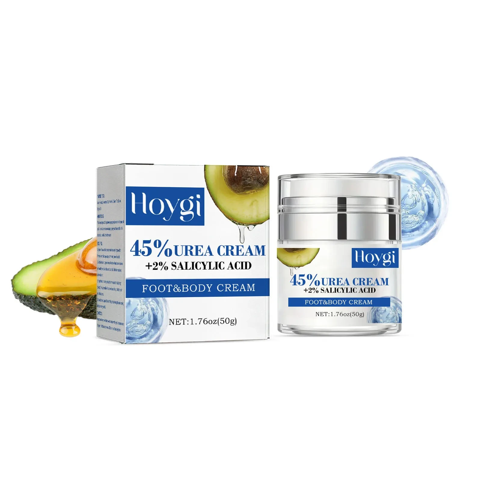 Hidratante corporal anticongelante para piel agrietada y descamada