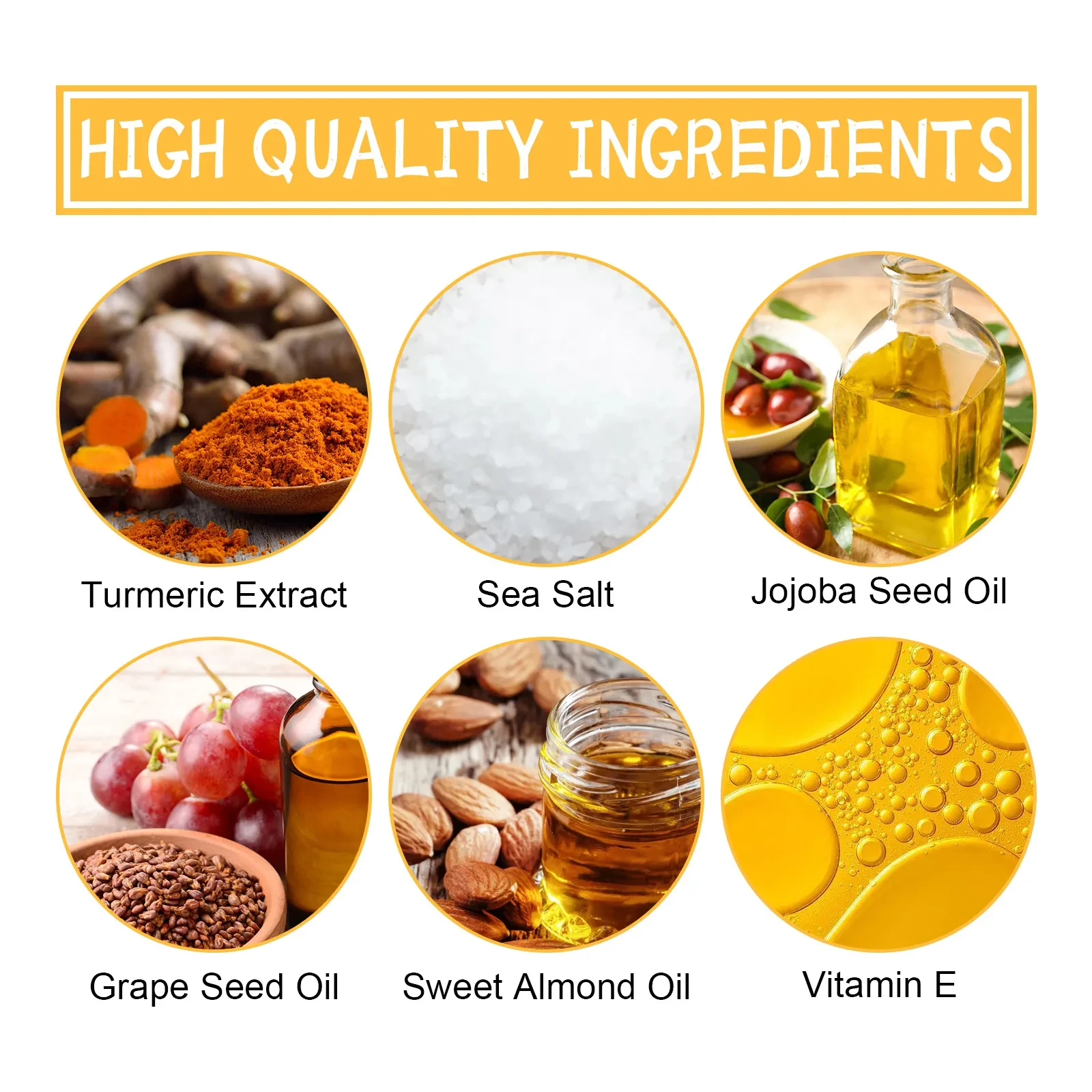 Crema exfoliante corporal de cúrcuma EELHOE Limpieza de la piel Cutin