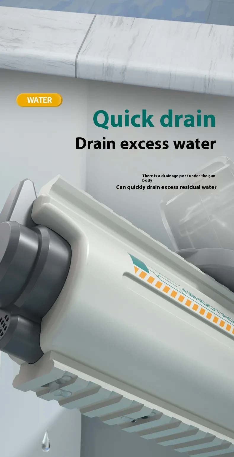 Pistola de agua eléctrica para niños, juguetes de playa y piscina