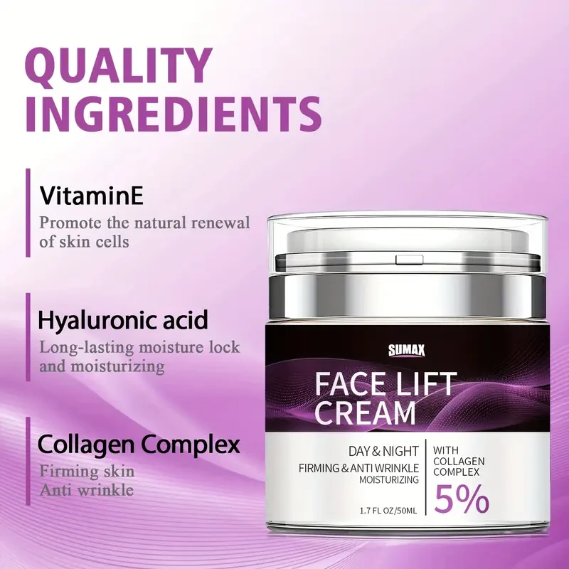 Crema lifting facial instantánea de 50 ml -