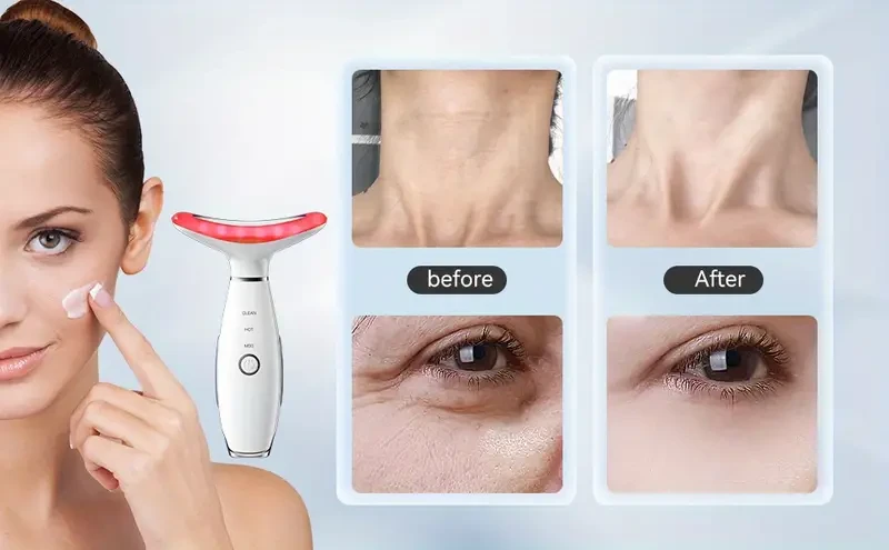Masajeador facial portátil en 1 con calor