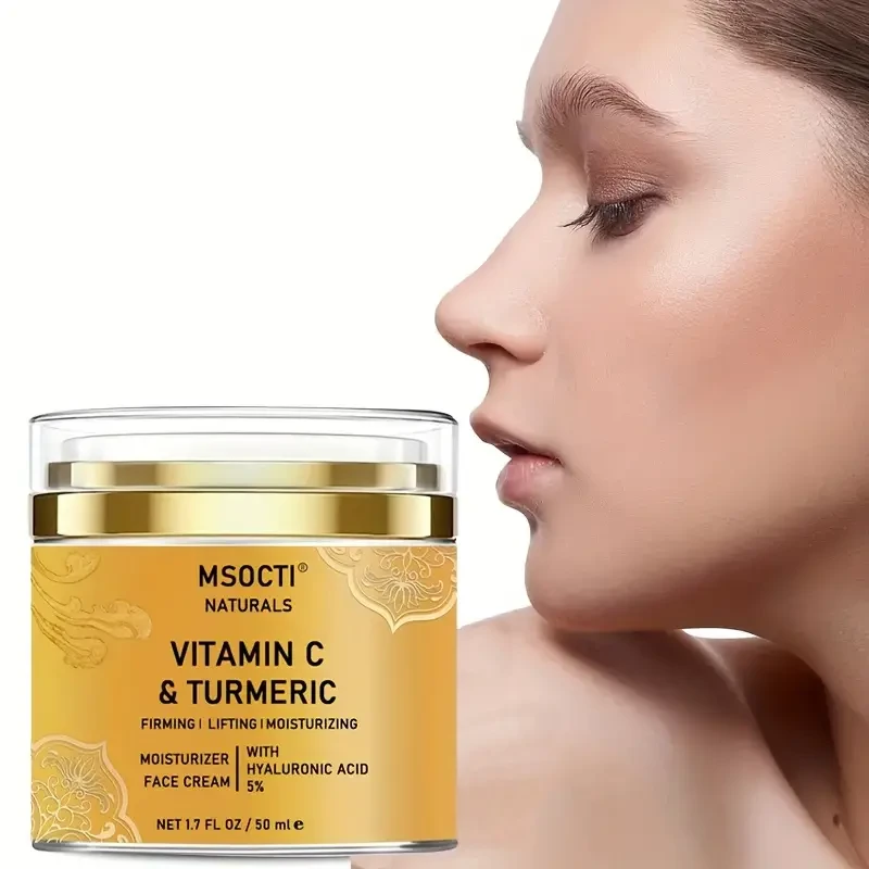 Crema hidratante de cúrcuma de 50 ml