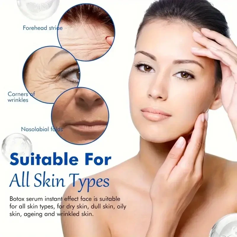 Suero facial reafirmante sin perfume con colágeno,
