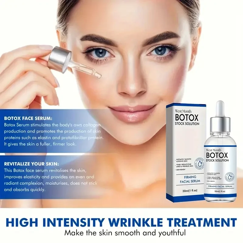 Suero facial reafirmante sin perfume con colágeno,