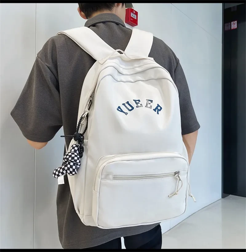 Mochilas sencillas, mochilas escolares, mochilas de nailon para estudiantes y niñas.