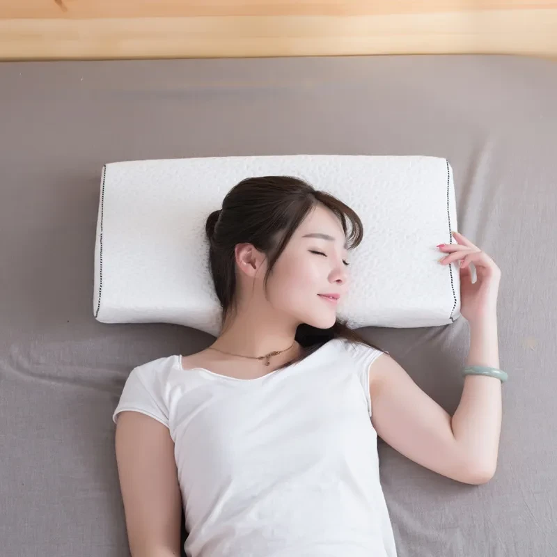Almohada de mariposa, almohada de espuma viscoelástica, almohada viscoelástica