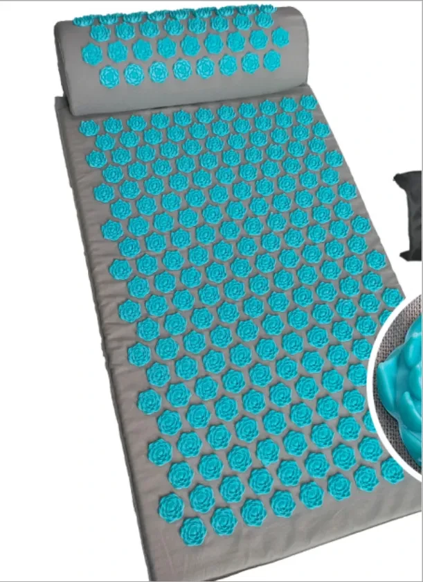 Masaje con cojín de espinas de loto