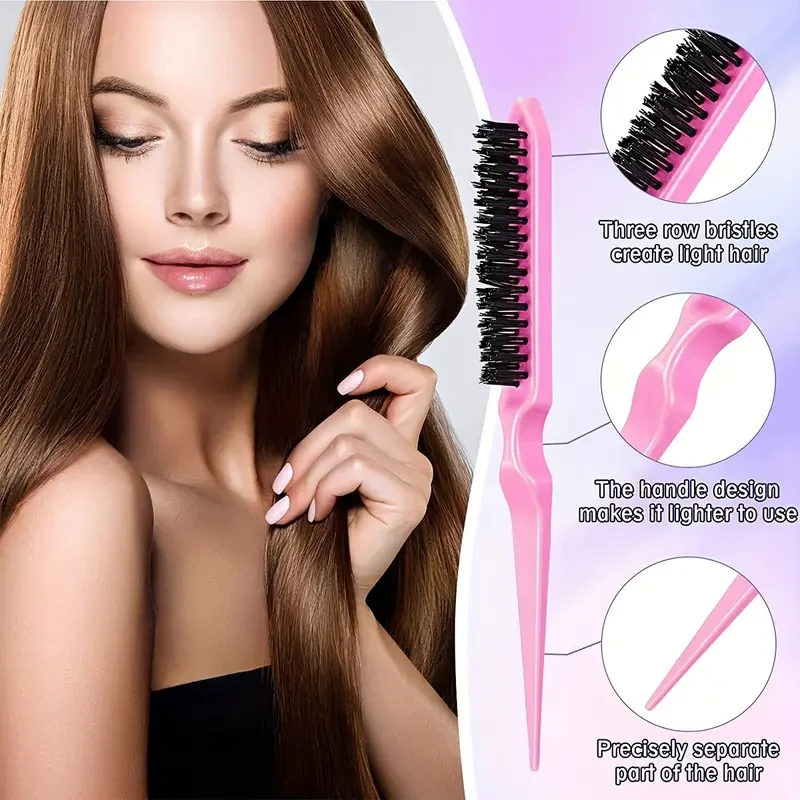 Juego de 4 peines para peinar el cabello con regadera