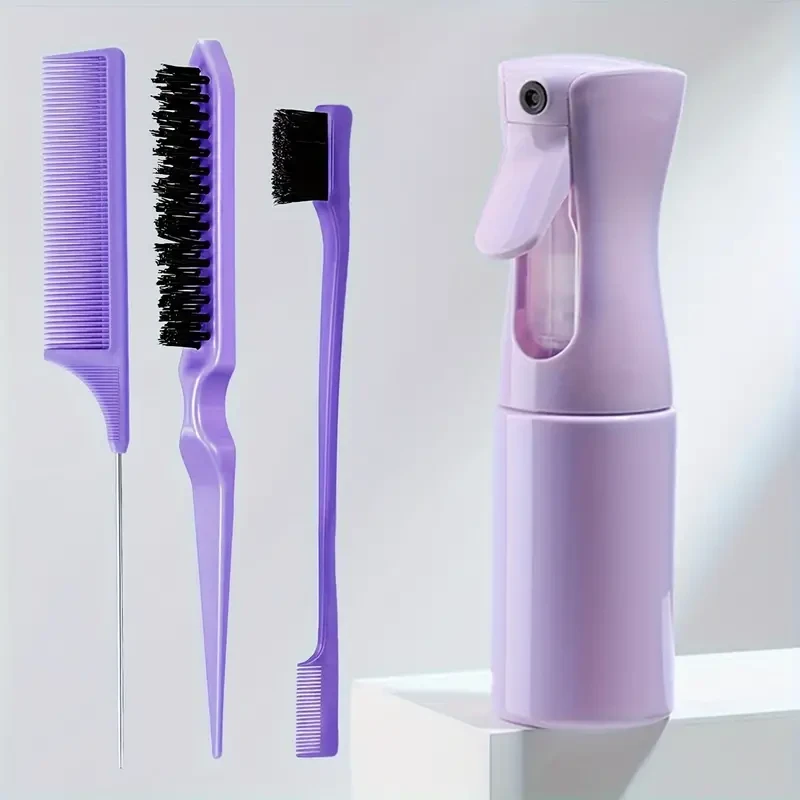 Juego de 4 peines para peinar el cabello con regadera