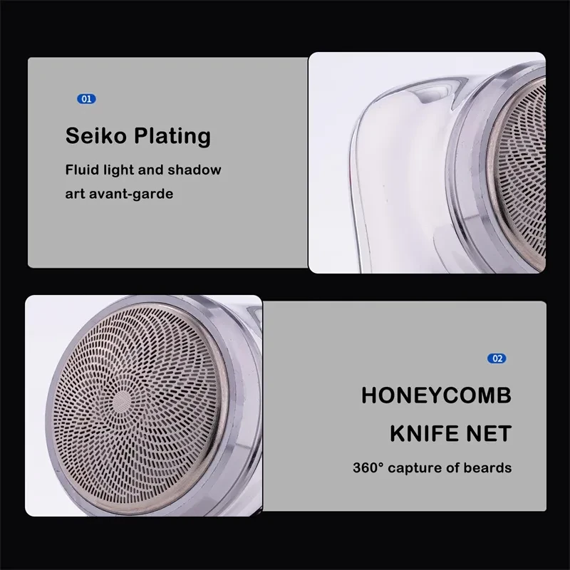 Mini afeitadoras faciales portátiles inalámbricas recargables