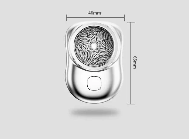 Mini afeitadoras faciales portátiles inalámbricas recargables