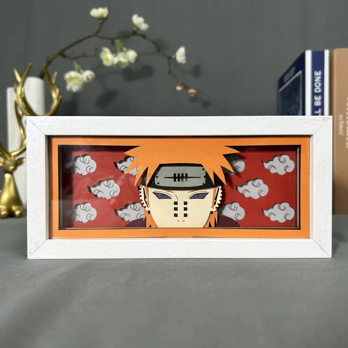 Caja de luz de Naruto Pain