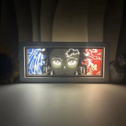Caja de luz del modo Diablo de Demon Slayer Tanjiro