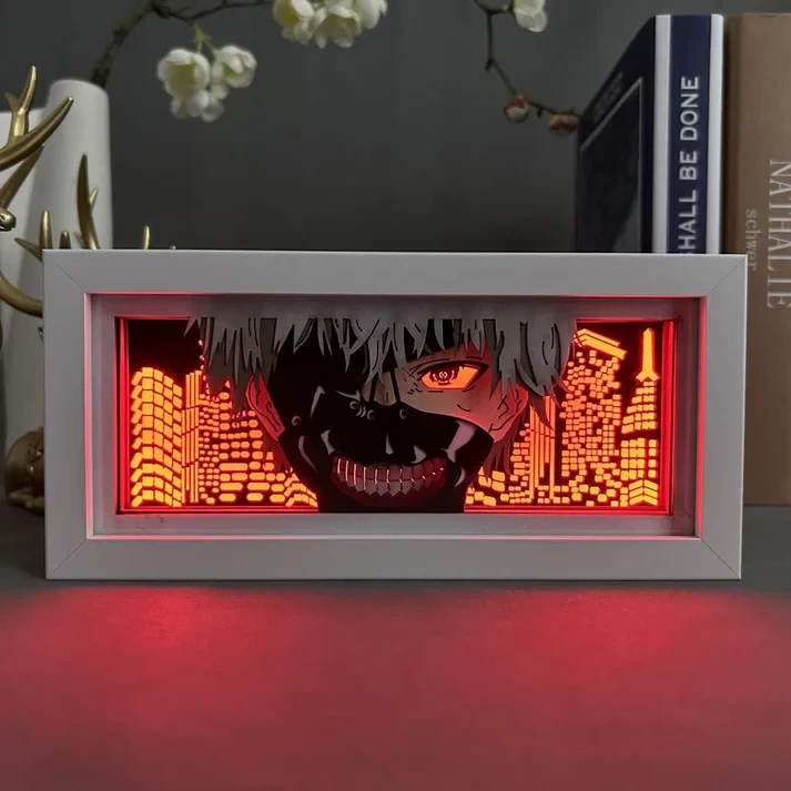 Caja de luz de Tokyo Ghoul Dark Kaneki Ken