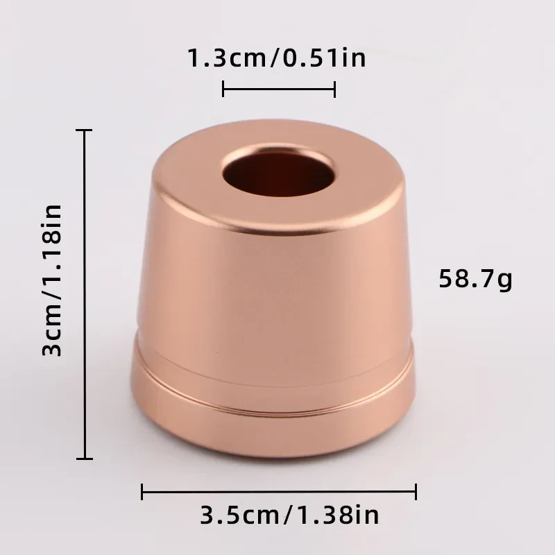 Base de almacenamiento para portacuchillos de metal de doble cara con marco de aleación de aluminio