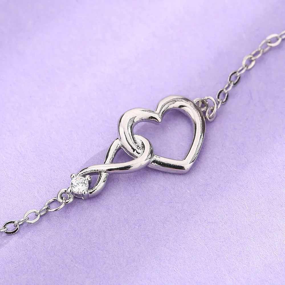 Pulsera en forma de corazón