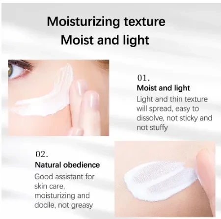 Cremas hidratantes y blanqueadoras, productos para el cuidado de la piel