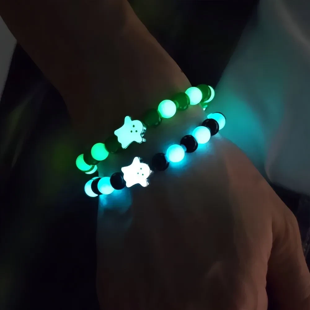Pulsera de cristal luminosa muerta