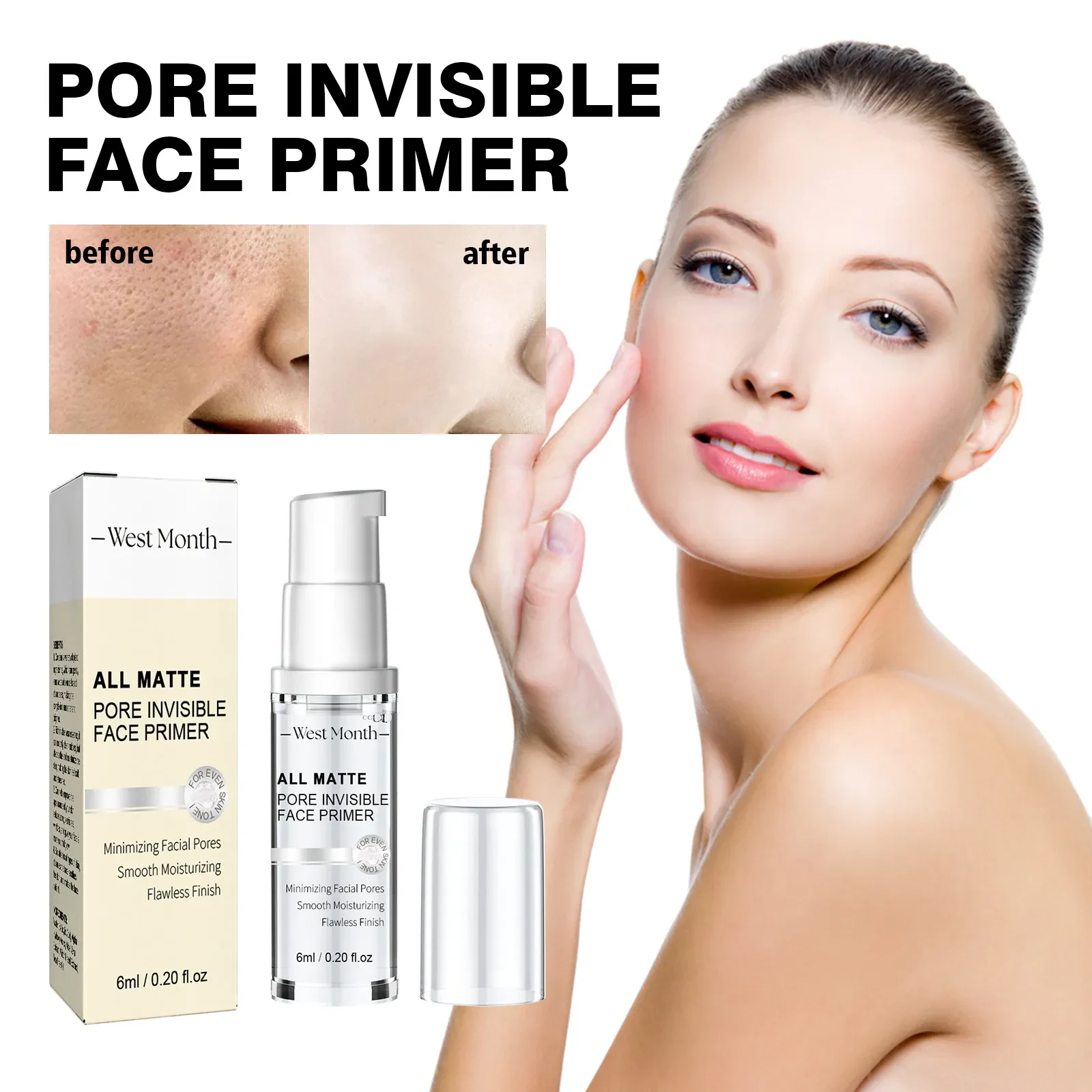 Crema para poros invisibles antes del maquillaje