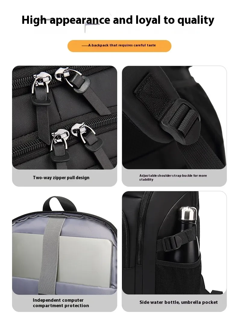Mochila de viaje práctica y de gran capacidad para estudiantes y portátiles