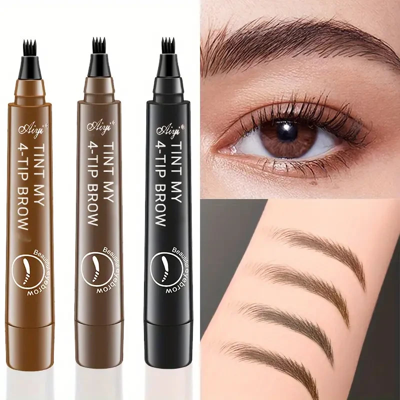 Lápiz de cejas microblading resistente al agua y de larga duración