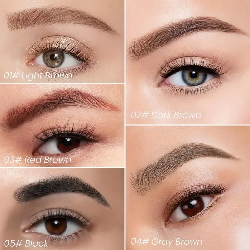 Lápiz de cejas microblading resistente al agua y de larga duración