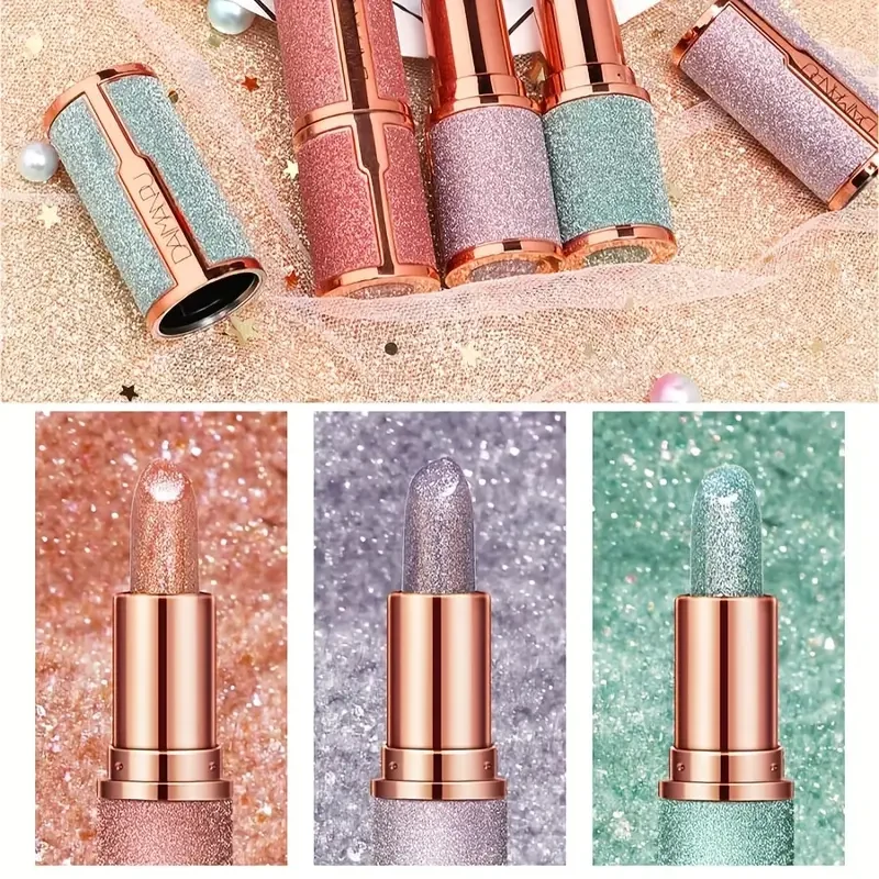 1 pieza de brillo labial brillante,
