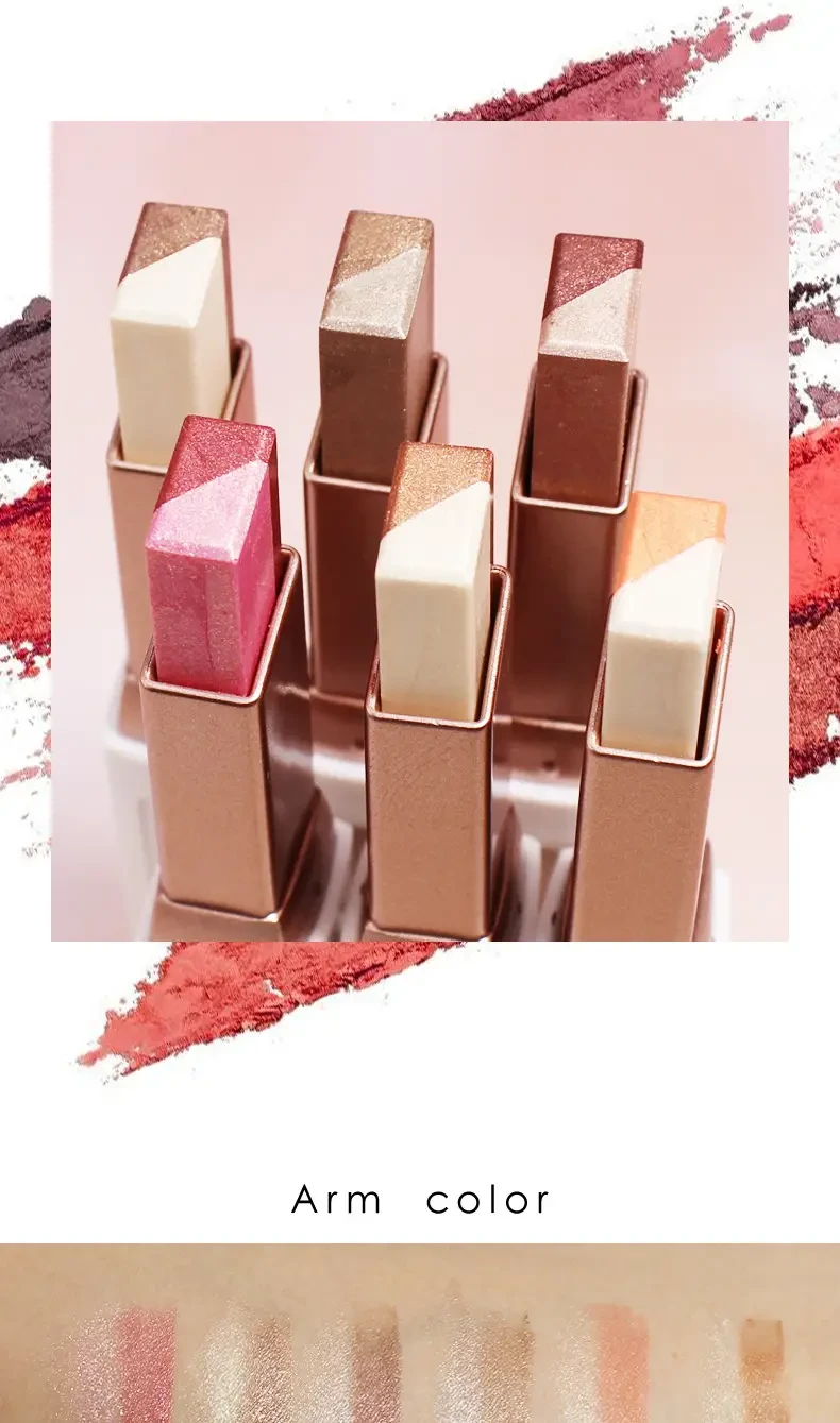 Ilumina tu mirada con nuestra sombra de ojos en barra con purpurina y degradado a prueba de agua. Con un impresionante efecto degradado y una fórmula resistente al agua, esta sombra de ojos en barra ofrece un brillo deslumbrante y una larga duración.