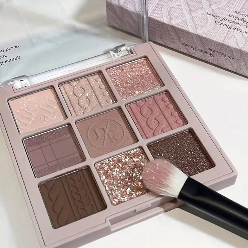 Paleta de sombras de ojos de 9 colores
