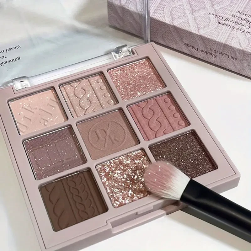 Paleta de sombras de ojos de 9 colores